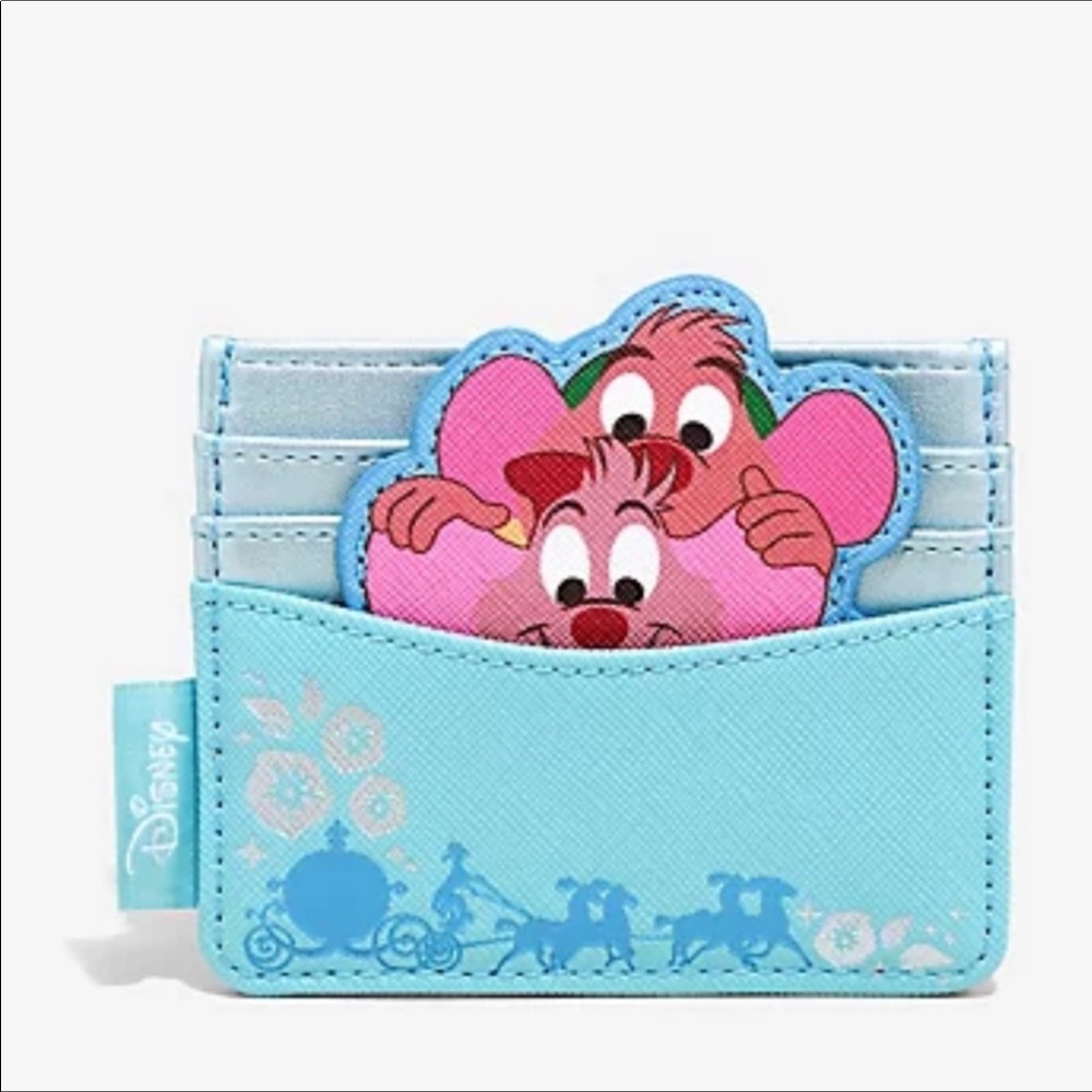 NEW Disney Cinderella Jaq & Gus Cardholder
